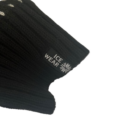 IceWear Black Magnus Norwegian Wool Blend Sweater NWT Small - Picture 8 of 15